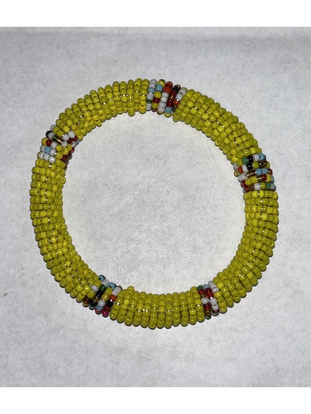 vintage native american beaded bracelet